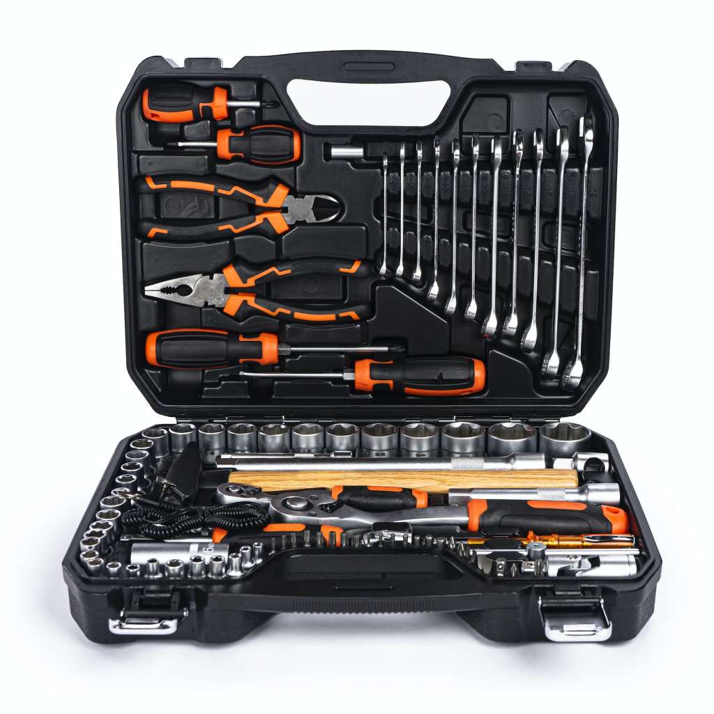 Toolbox tools kit instruments set of tools