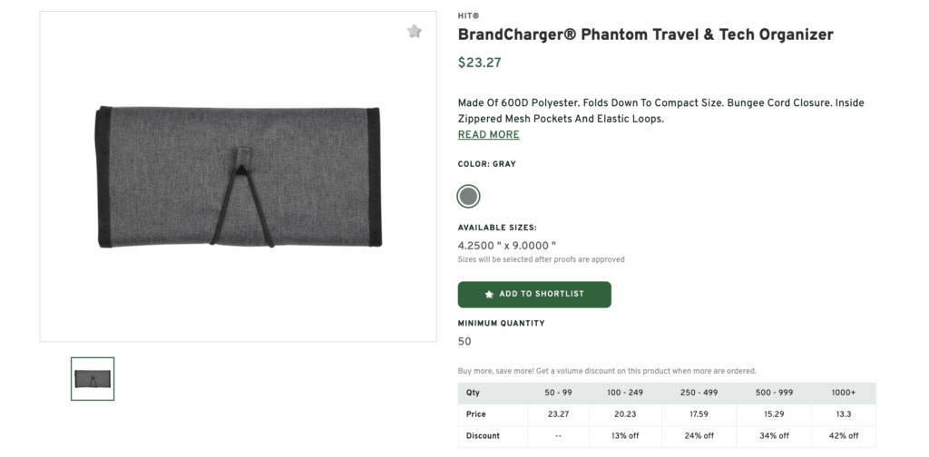 Custom Tech Organizer Pouches