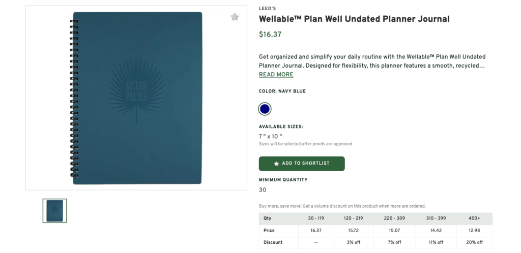 Customized Planner for the New Year