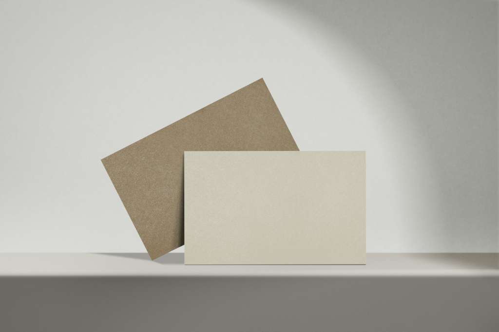 Blank business card sustainability eco industry