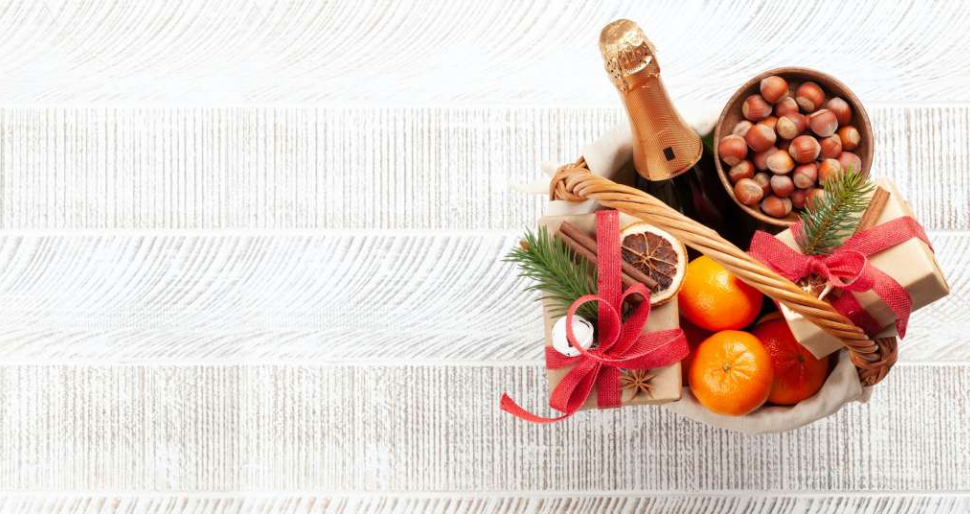 Personalized Christmas Gift Basket