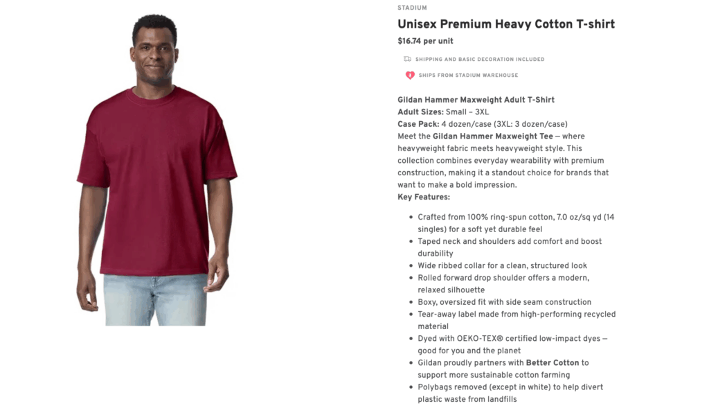 Unisex Premium Heavy Cotton T-Shirt