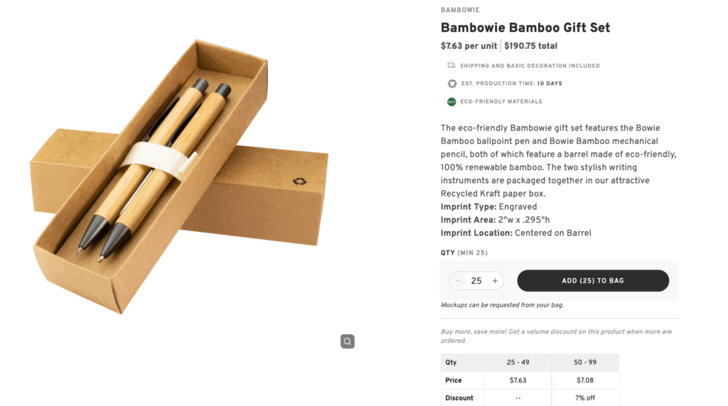 Bambowie Bamboo Gift Set