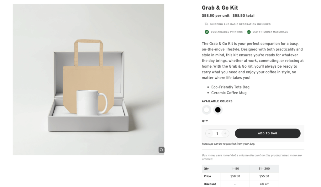 Grab & Go Kit