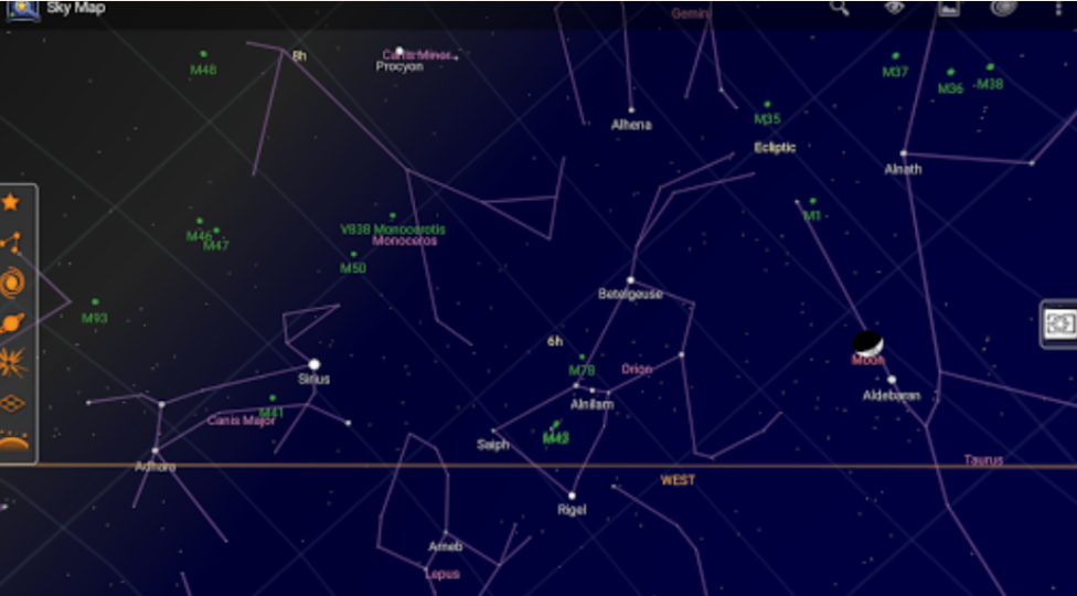 Star Naming and Interactive Sky Map