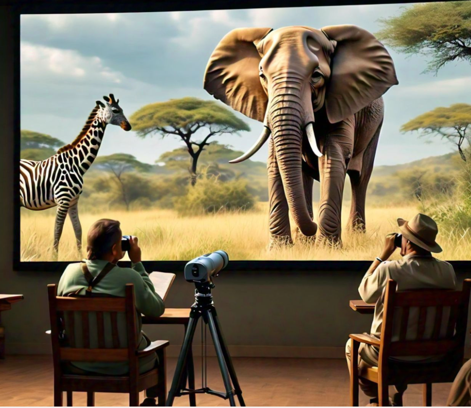 Virtual Wildlife Safari Experience