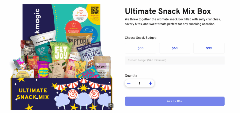 Thank You Snacks Gift Basket