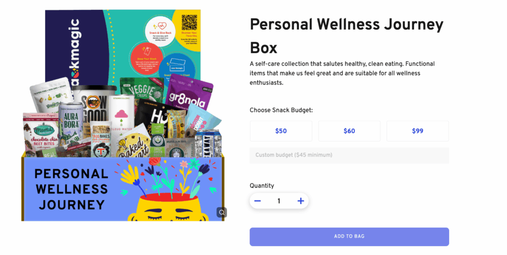 Personal Wellness Thank You Gift Basket
