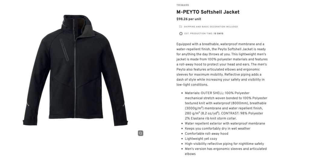 M-PEYTO Softshell Jacket
