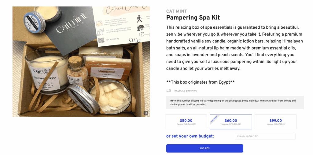 Spa Gift Kit or Massage