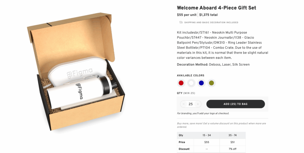 Welcome Aboard 4-Piece Gift Set