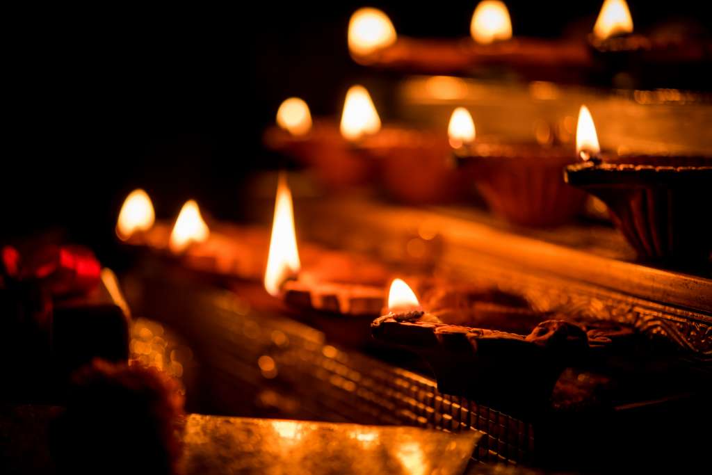 Diwali Diya with Gifts