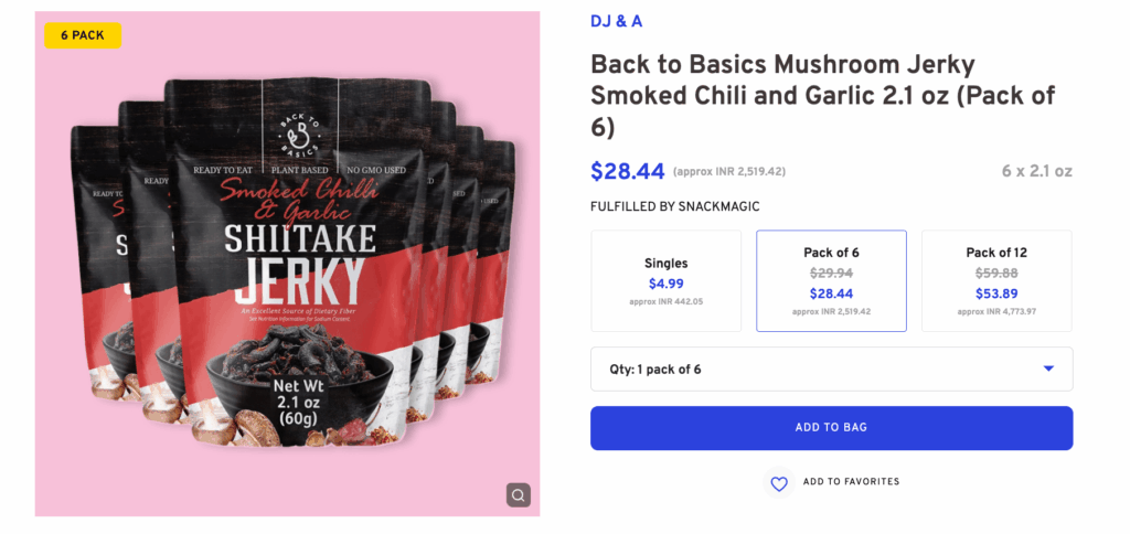 The Mystical Mushroom Jerky