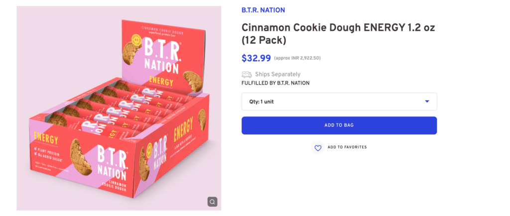 Cinnamon Cookie Dough