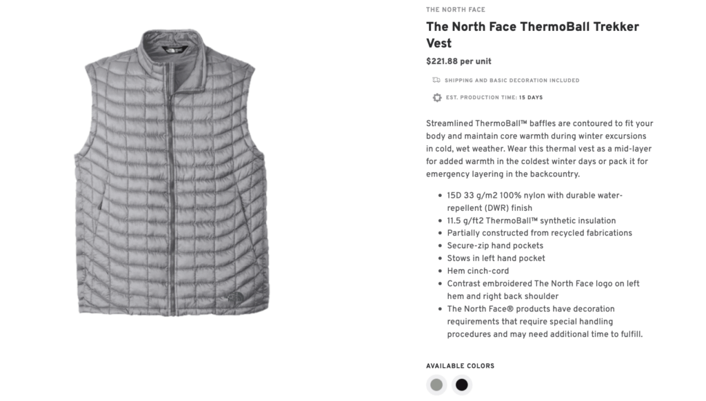 The North Face ThermoBall Trekker Vest