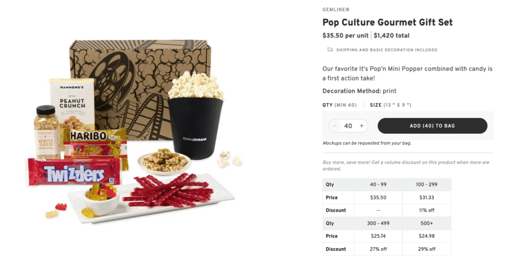 Gourmet Popcorn Gift Boxes