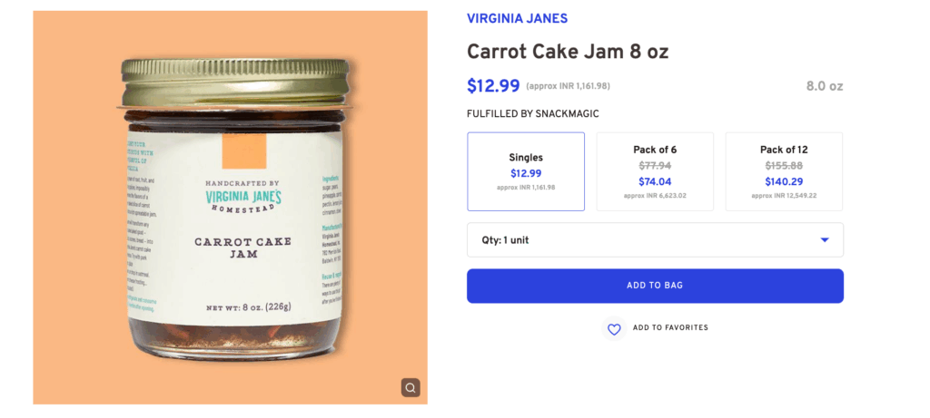 Carrot Cake Jam