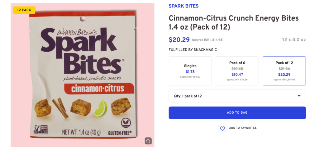 Cinnamon Crunch Energy Bites