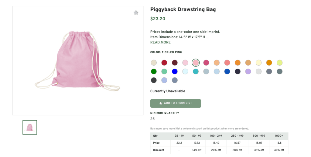 Drawstring Bag