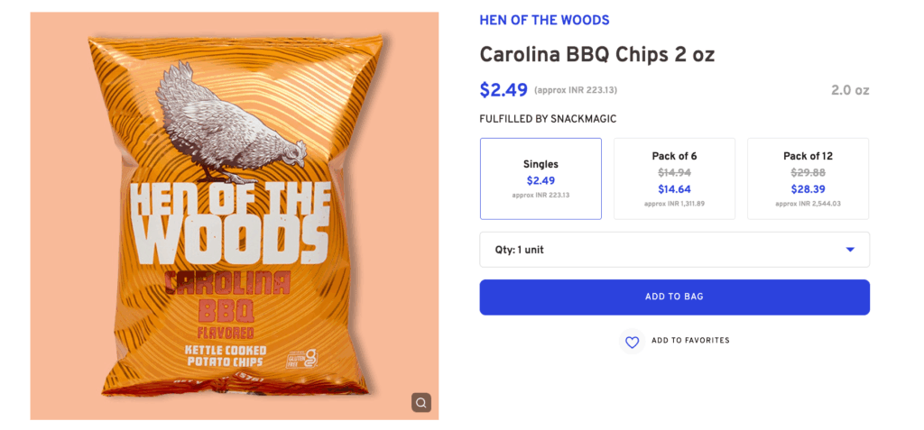 Carolina BBQ Chips