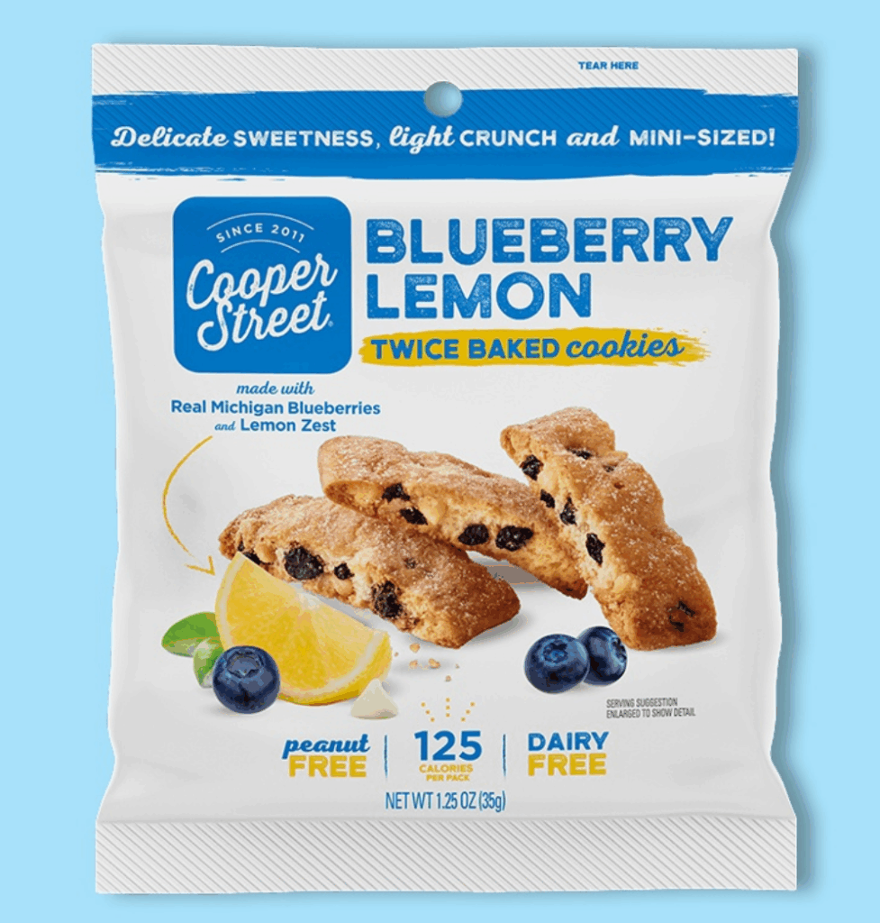 Blueberry Lemon Twice-Baked Cookies