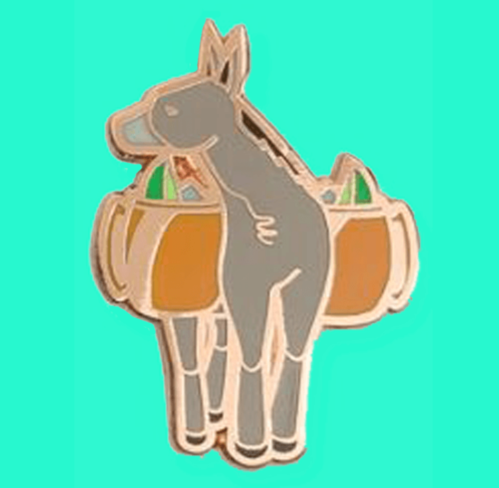 Moscow Mule Cocktail Enamel Pin