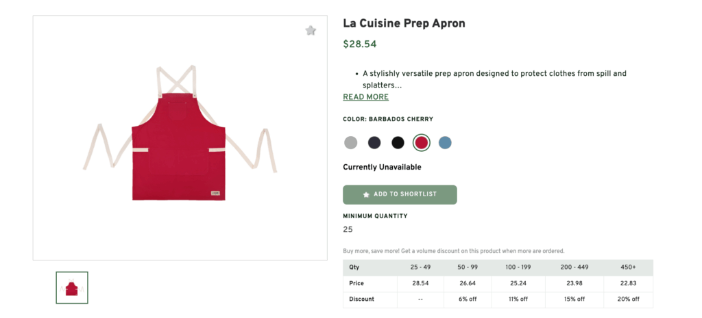 La Cuisine Prep Apron