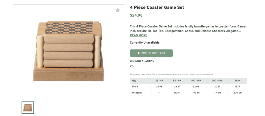 4 Piece Coaster Game Set