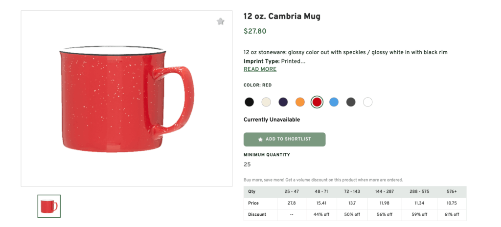 Cambria Mug