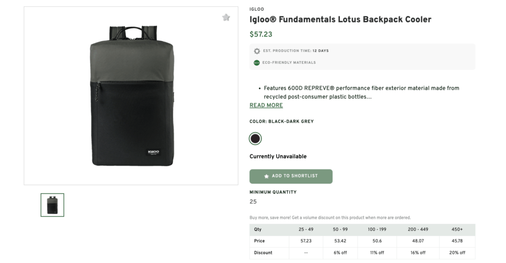 Igloo Fundamentals Lotus Backpack Cooler