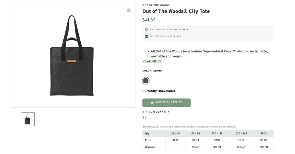 Out of the Woods City Tote