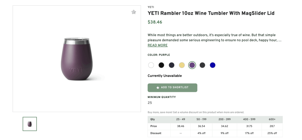 Yeti Rambler Wine Tumbler with MagSlider Lid