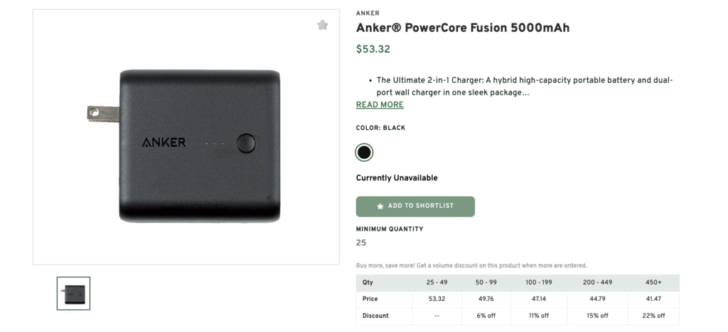 Phone Charger 5000mAh