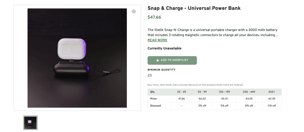 Snap & Charge - Universal Power Bank