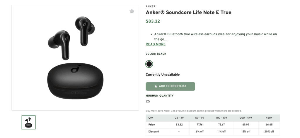 Anker Soundcore Life Note E True- Wireless Earbuds