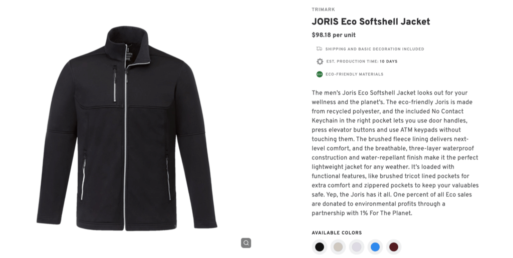 Joris Eco Softshell Jacket