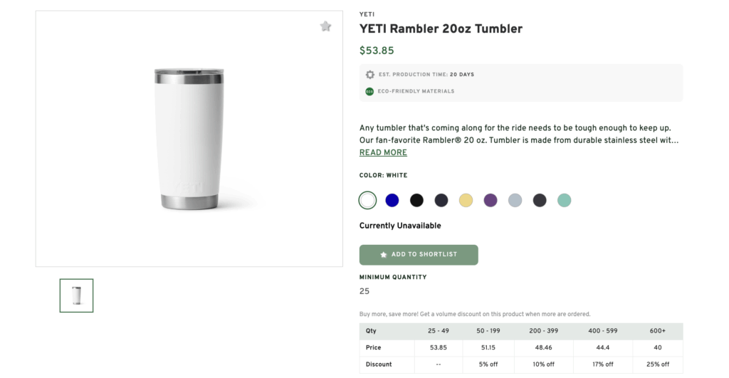 YETI Rambler Tumbler