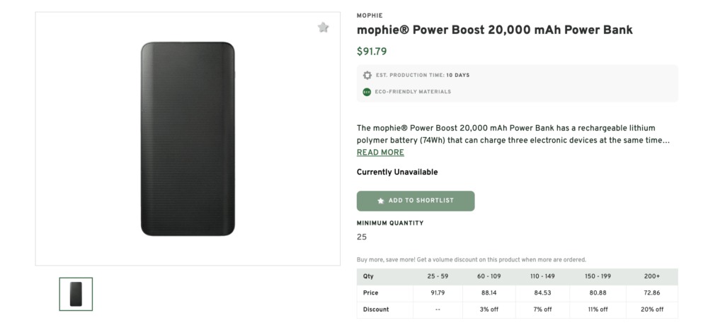 Mophie Power Boost Power Bank