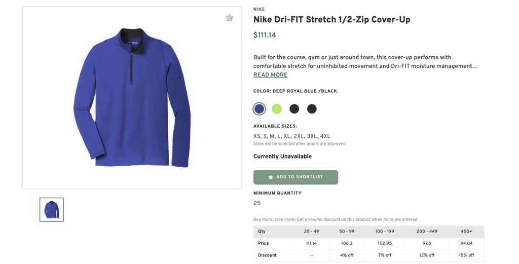 Nike Dri-FIT Stretch Zip Cover-Up