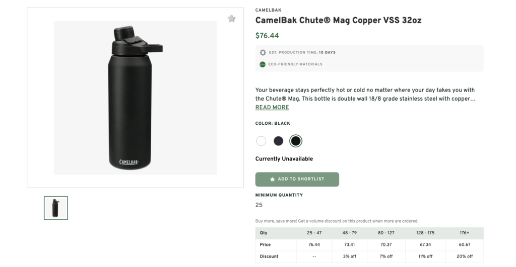 CamelBak Chute Mag Copper VSS