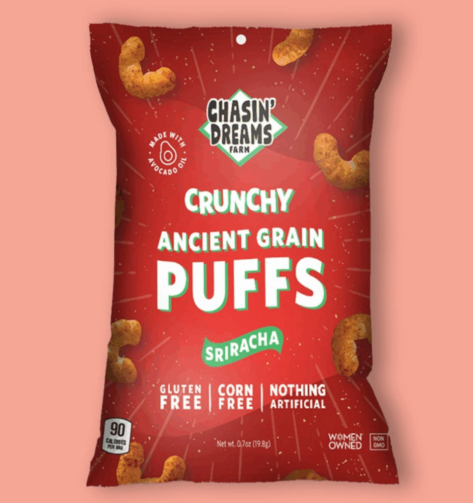 Sriracha Crunchy Ancient Grain Puffs