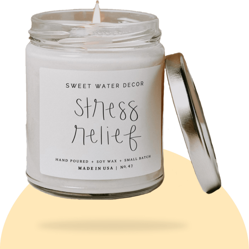 Stress Relief Soy Candle
