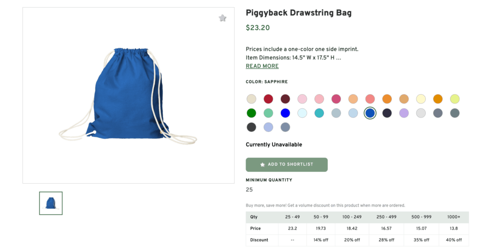 Drawstring Bag
