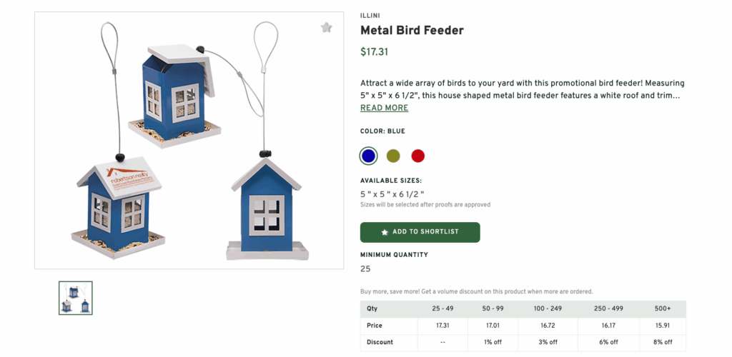 Metal Bird Feeder