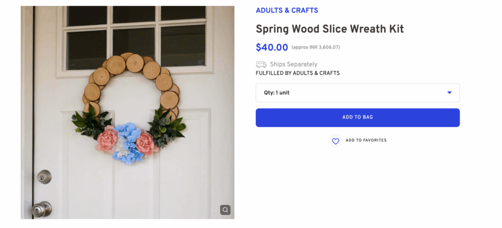 Spring Wreath for Farmhouse