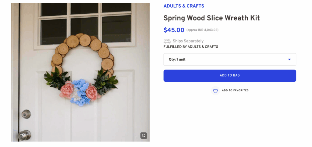 Floral Spring Wreath