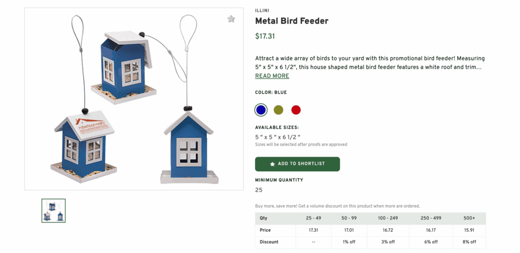 Metal Bird Feeder