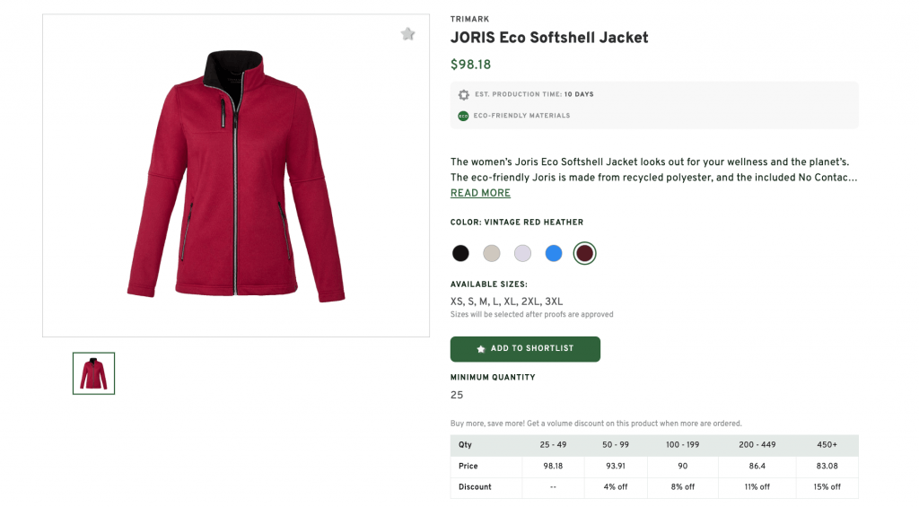 Joris Eco Softshell Jacket