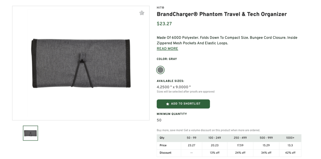 Branded Tech Organizers