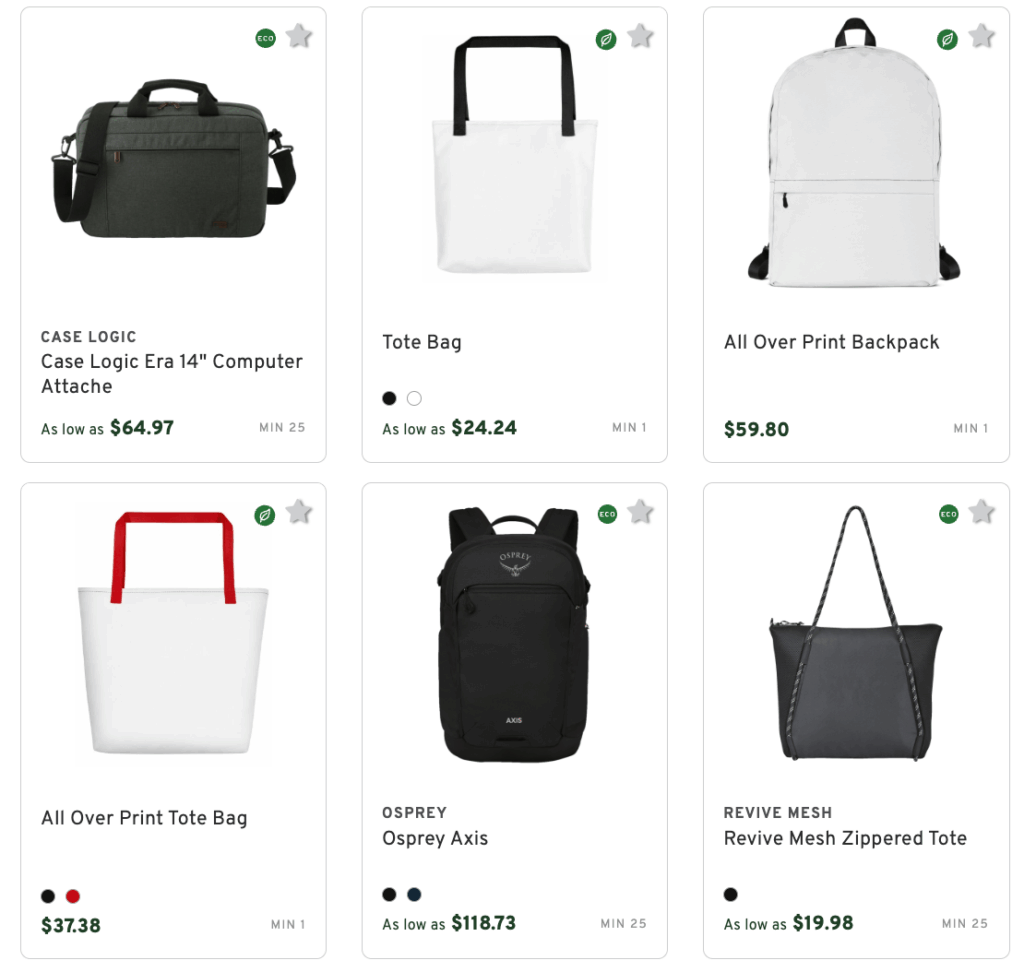 Branded Backpacks & Tote Bags